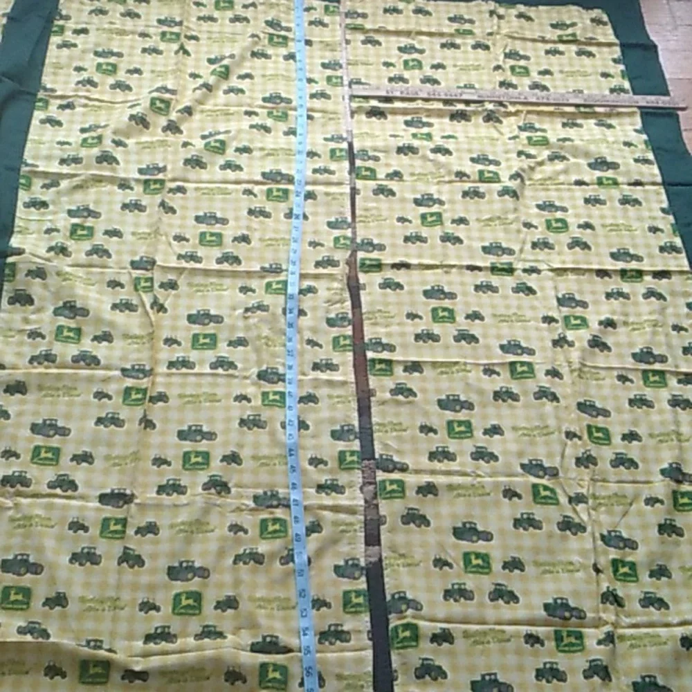 🚜 John Deere Window Curtain Drape Panel 23